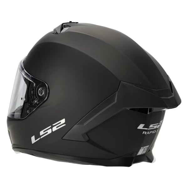 LS2 Rapid III Motorcycle Helmet - Matt Black