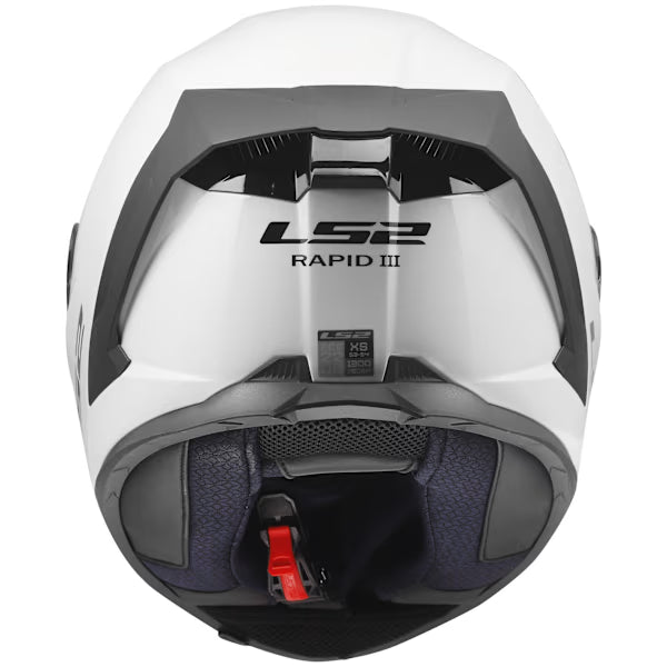LS2 Rapid III Motorcycle Helmet - White