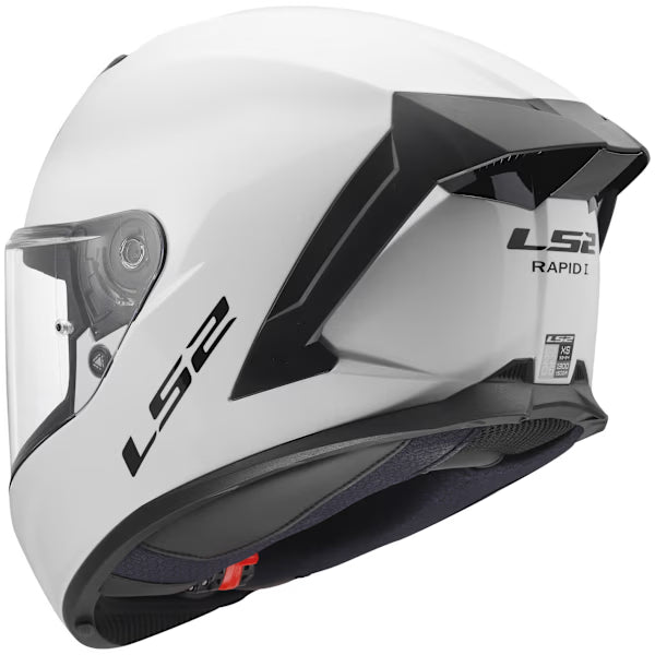 LS2 Rapid III Motorcycle Helmet - White